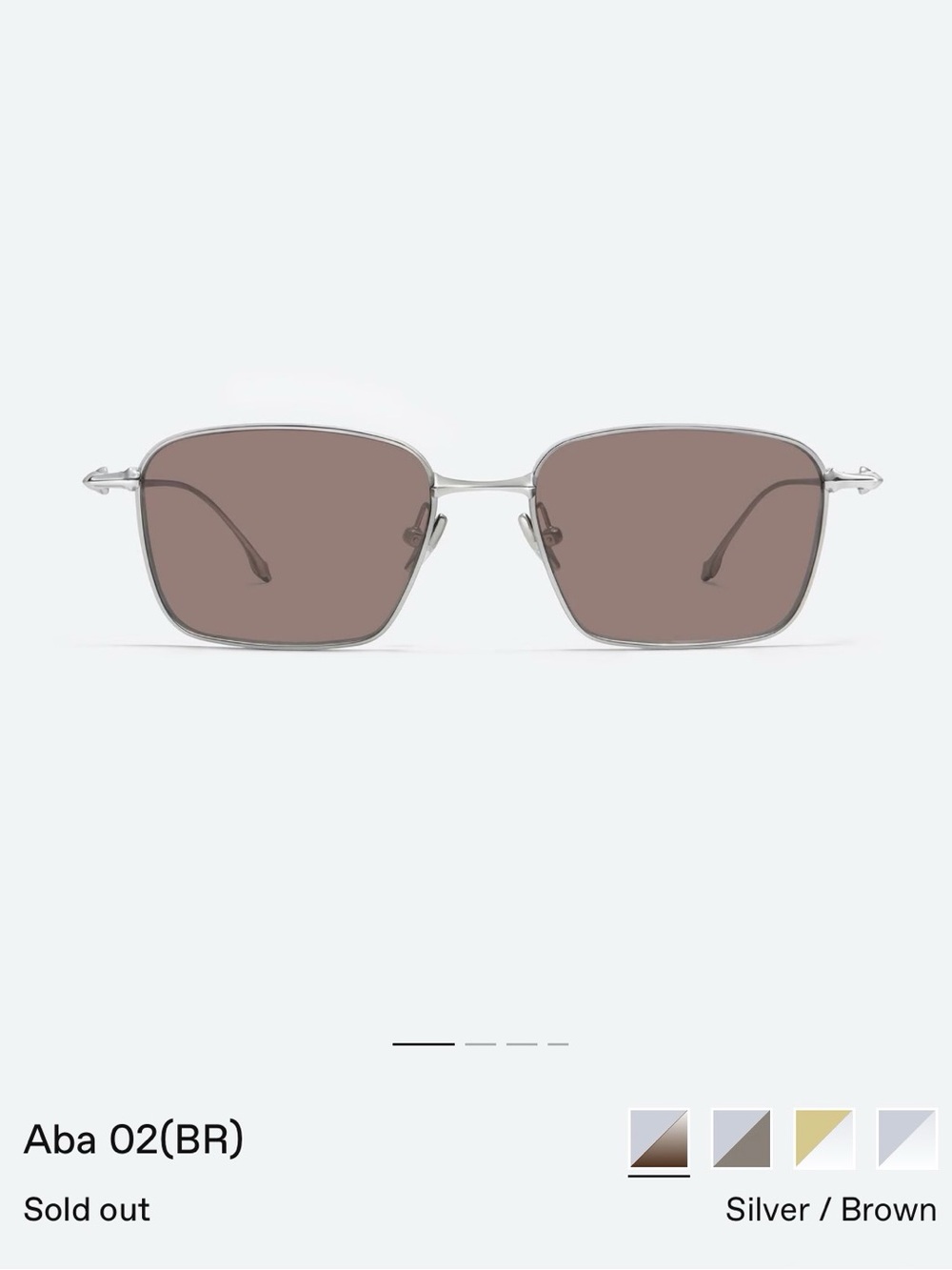 Gentle monster sunglasses Aba 02 br